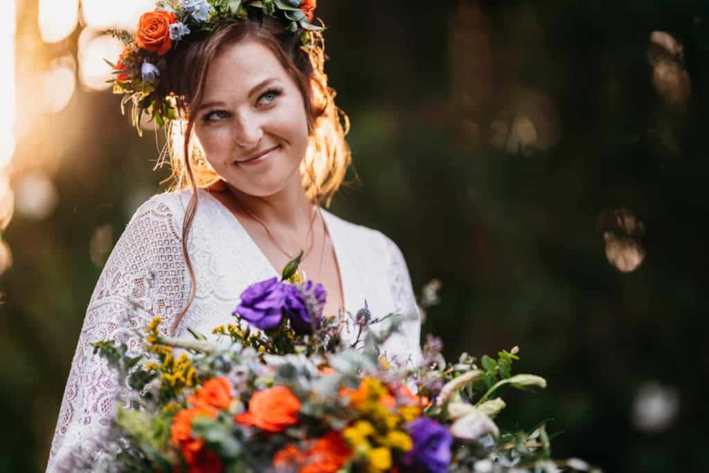 bride bouquet sunken gardens